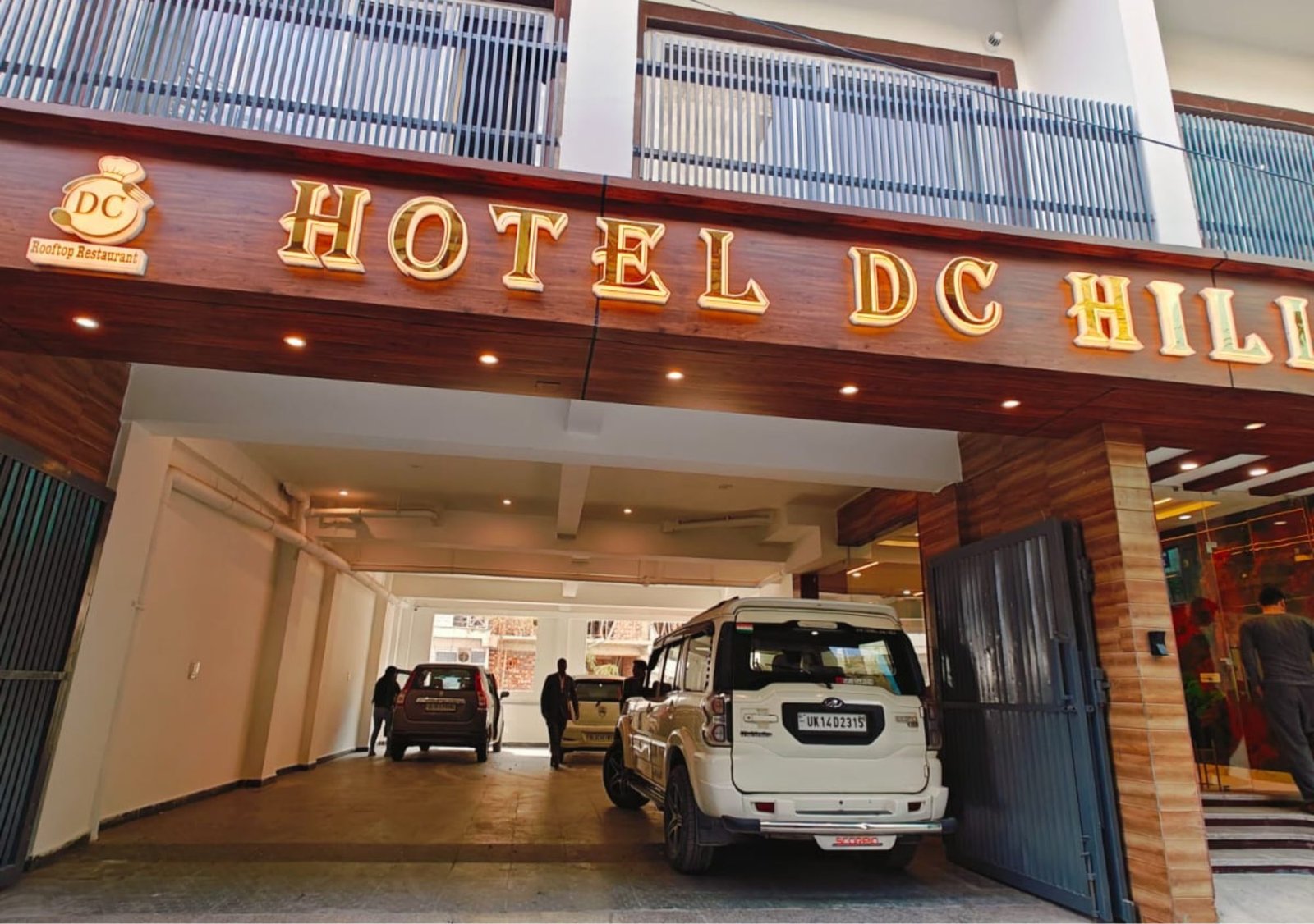 DC Hills Rishikesh Rooftop Terrace
